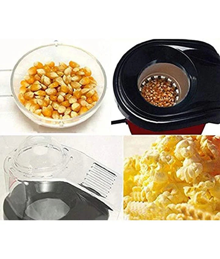 Popcorn Machine Hot air Pop Popper Maker Small Tabletop Home Party Snack