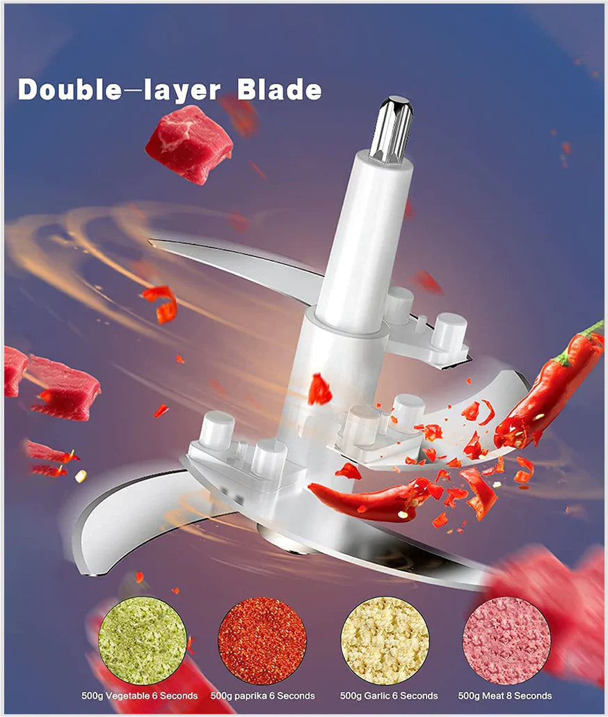 Special 3 L, Electric Chopper Multipurpose for Meat, Vegetable, Fruits with 4 Sharp Blades